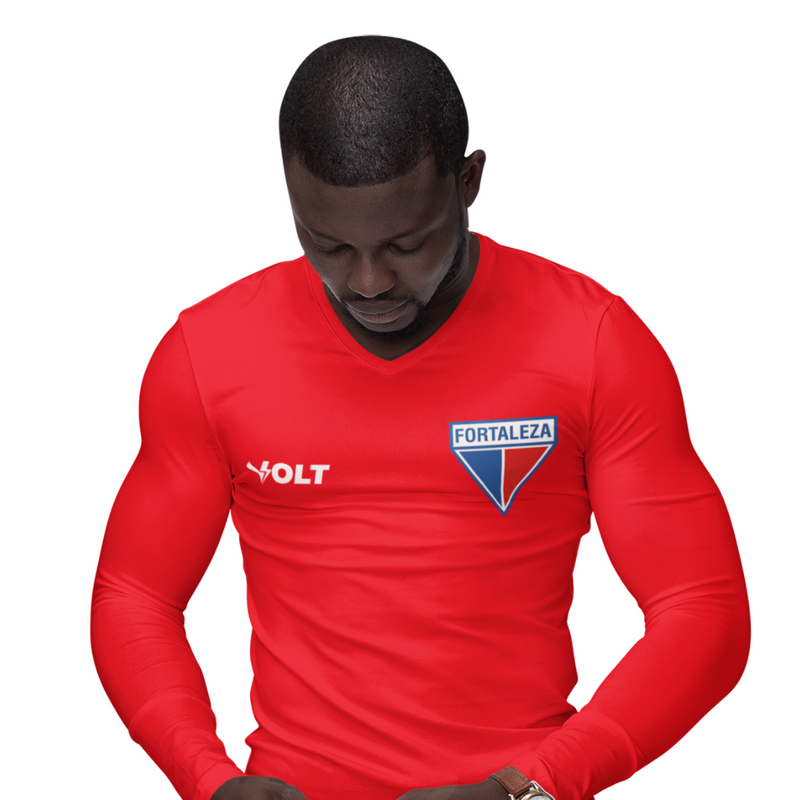 Kit 3 Camisas Térmicas Masculinas Tecido Ice Malha Fria com Proteção UV Fator 50+ Fortaleza