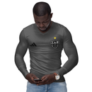 Camisa Manga Longa Térmica Masculina Tecido Ice Malha Fria com Proteção UV Fator 50+ Atlético MG