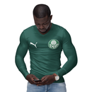 Camisa Manga Longa Térmica Masculina Tecido Ice Malha Fria com Proteção UV Fator 50+ Palmeiras