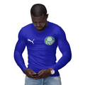 Camisa Manga Longa Térmica Masculina Tecido Ice Malha Fria com Proteção UV Fator 50+ Palmeiras