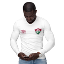 Camisa Manga Longa Térmica Masculina Tecido Ice Malha Fria com Proteção UV Fator 50+ Fluminense