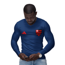 Camisa Manga Longa Térmica Masculina Tecido Ice Malha Fria com Proteção UV Fator 50+ Mengão Escudo