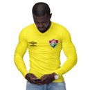 Camisa Manga Longa Térmica Masculina Tecido Ice Malha Fria com Proteção UV Fator 50+ Fluminense