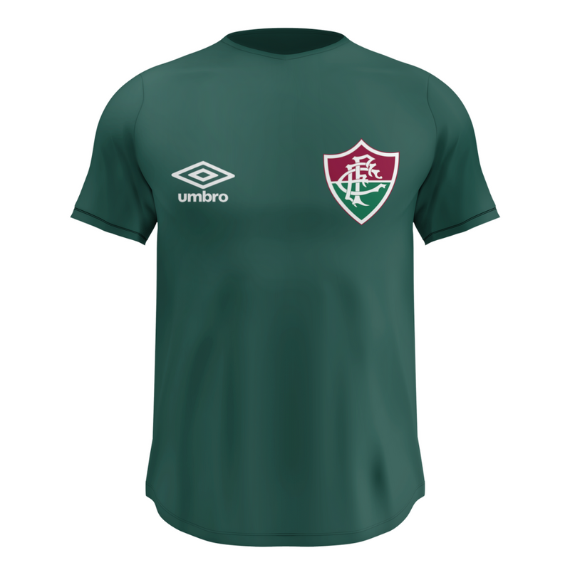 Kit 3 Camisas Masculinas TechFit Malha Fria Anti-Suor Proteção Solar Fluminense